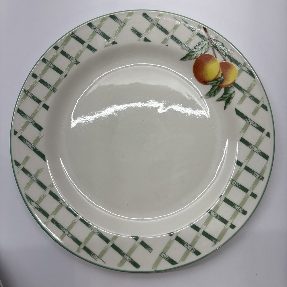 Garden Trellis Stoneware Salad Plate By Citation